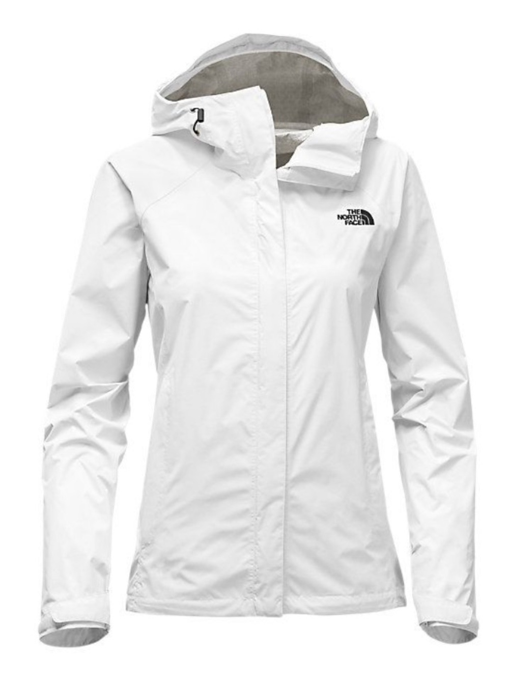 The North Face Women’s White Waterproof Hooded Jacket Size M